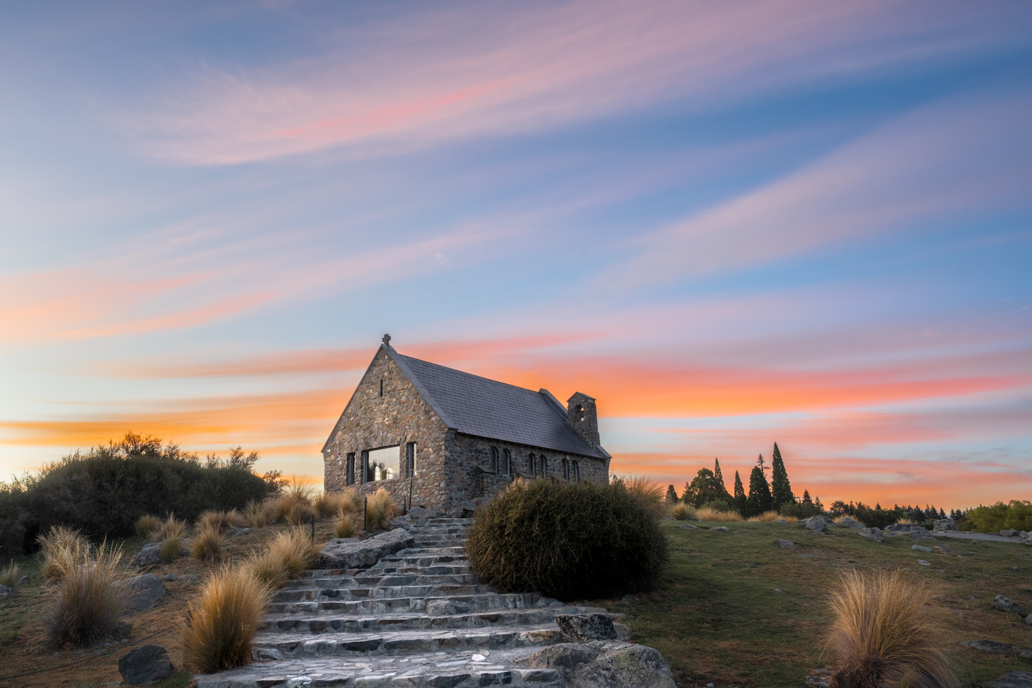 Church of the Good Shepherd, Lake Tekapo, South Island, New Zealand.