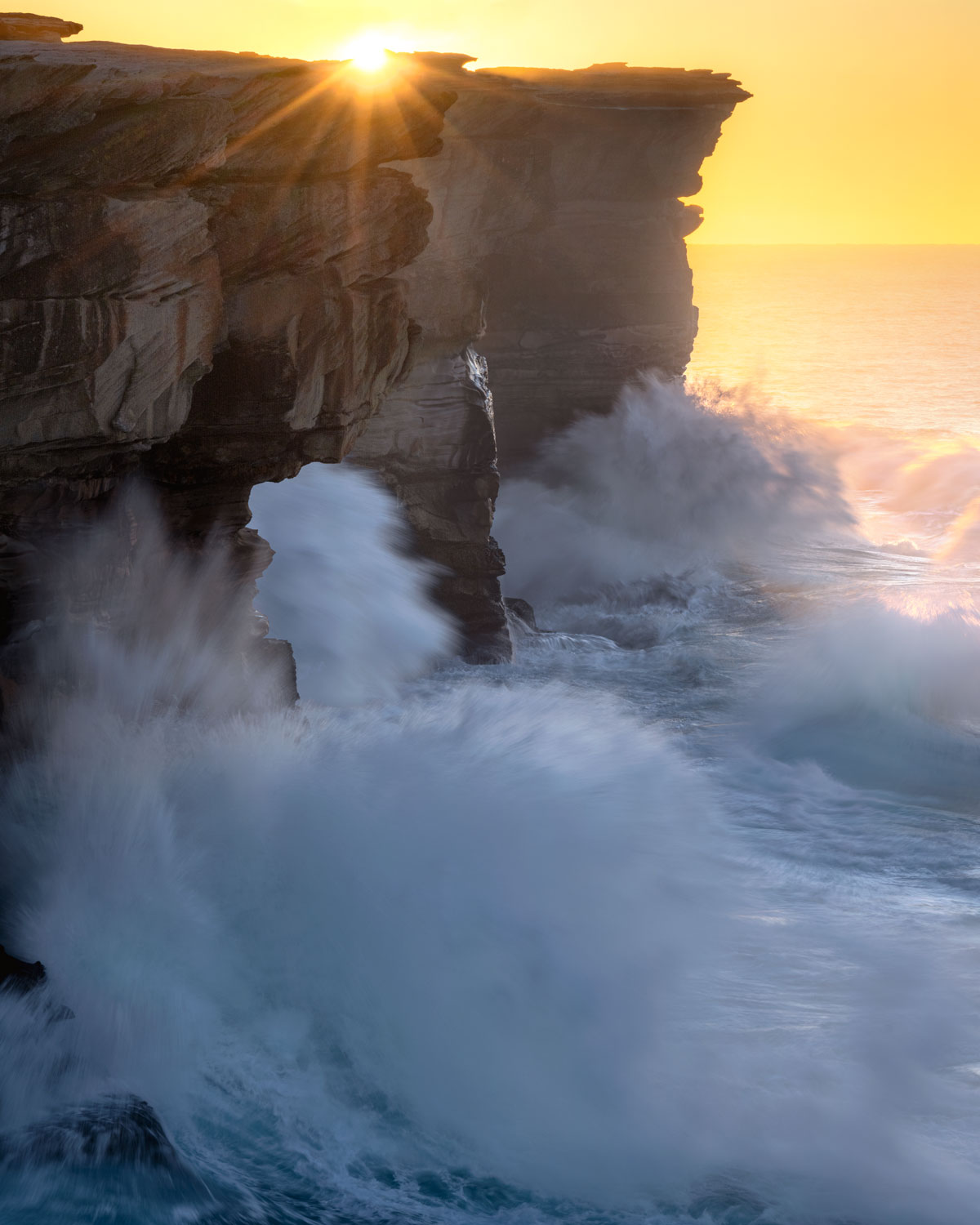 Cape Solander Sunrise, Kamay Botany Bay National Park, Kurnell, New South Wales, Australia.